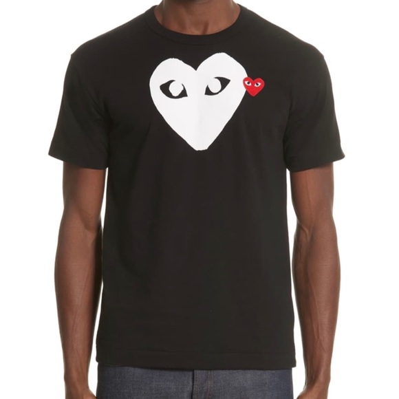 comme des garcons graphic tee